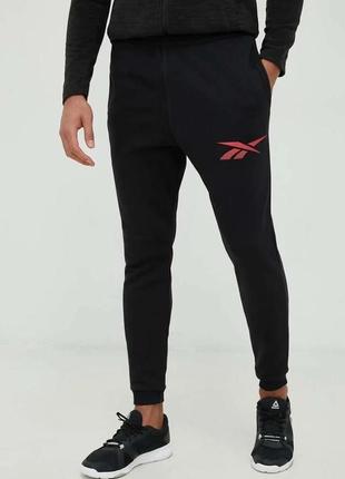 Спортивні штани джогери на підлітка з принтом reebok