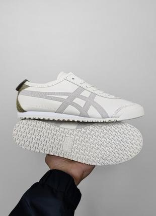 Кроси кросовки кроссовки кроси кросівки asics onitsuka tiger mexico 66  beige/green кроссовкі асикс асікс онітсука тайгер вінтаж винтаж тайгери
