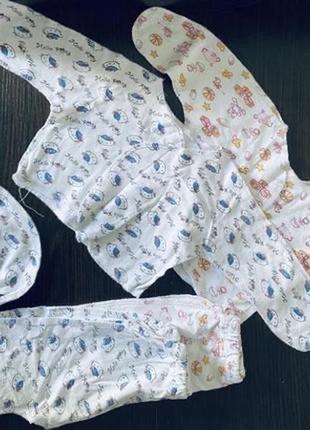 Набір сорочечка, повзунки, шапочка