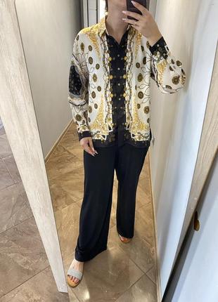 Стильная блузка блуза рубашка zara