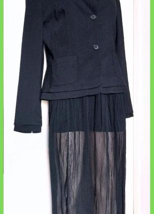 Легкий шерстяной женский пиджак р.42 м, l max&co италия молодежная линия max mara