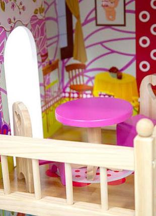 Деревянный кукольный домик avko вилла верона