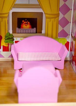 Деревянный кукольный домик avko вилла верона