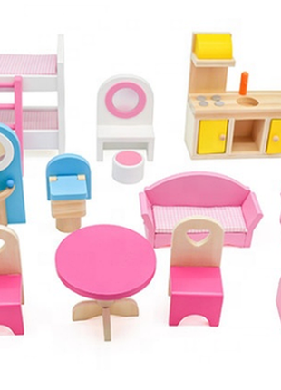 Деревянный кукольный домик avko вилла верона