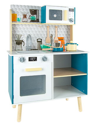 Дитяча кухня дерев'яна ігрова avko монца