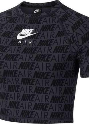 Футболка укорочена кроп топ nike
