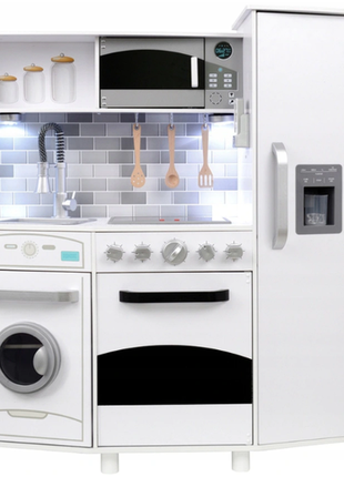 Дитяча дерев'яна кухня avko сассарі, звукові та світлові ефекти