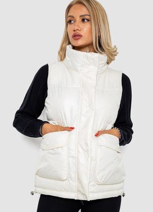 Жилет женский, цвет кремовый, 244r533