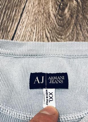 Свитер armani jeans vintage оригинальный лонгслив кофта свитшот5 фото