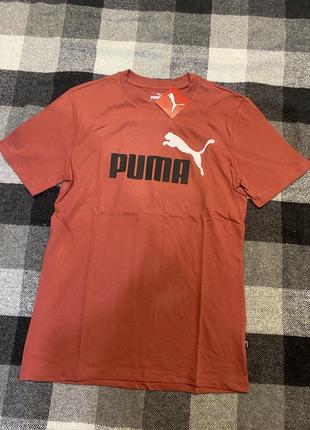 Мужская футболка puma essentials logo men's tee новая оригинал из сша6 фото