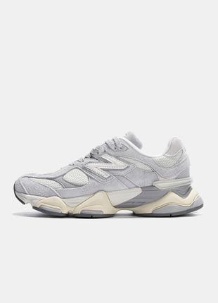 Стильні кросівки new balance 9060 quartz grey team cream