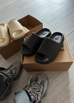 Шлепанцы тапки adidas yeezy slide onyx