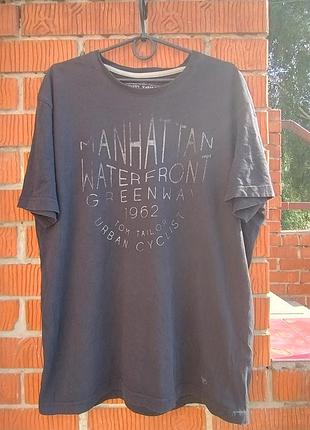 Футболка из тонкого хлопка tom tailor