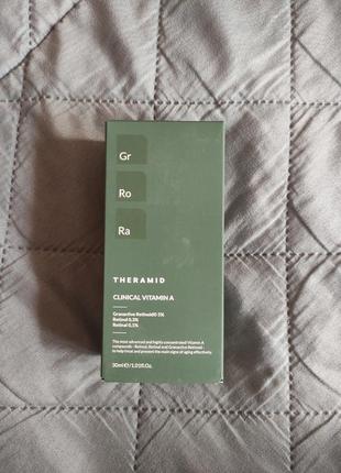 Антивікова сироватка з вітаміном a theramid clinical vitamin a 30ml