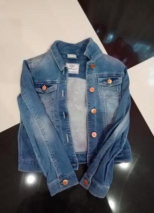 Джинсовка f&f love джинсова куртка
