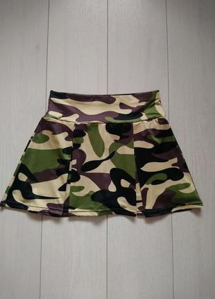Спідниця з шортами мілітарі