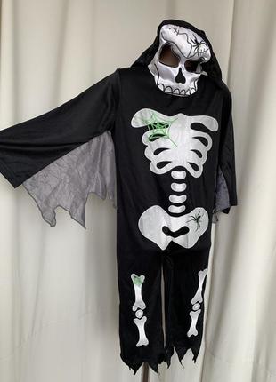 Скелет призрак костюм карнавальный