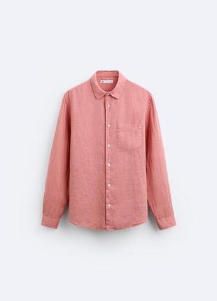Сорочка зі 100%-го льону, розмір m