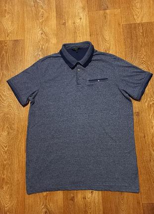 Мужская футболка с воротником . чоловіча футболка з воротником .