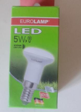 Лампочка eurolamp led r39 5w e14 4000k 220v (led-r39-05144(d)