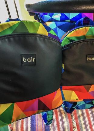 Продам коляску для двойни bair next duo цвет (калейдоскоп )8 фото