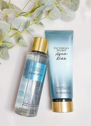 Подарочный набор victoria's secret aqua kiss виктория сикрет оригинал сша