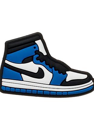 Джибитсы для кроксов 5035 «кроссовки nike синие» 1 шт.