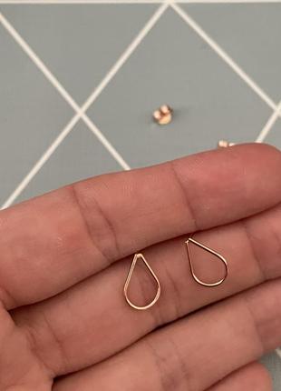 Серьги капленка kingsley ryan с сайта asos