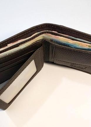 Чоловічий гаманець tailian h174 puce з натуральної шкіри3 фото