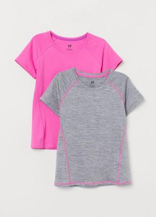 Спортивні топи футболки одяг для спорту h&m