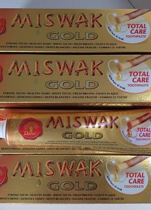 Зубна паста dabur miswak gold місвак