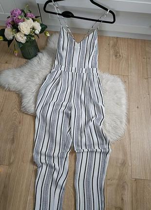 1+1=4🎈смугастий ромпер від river island, розмір xs