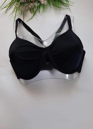 Eur 85d черный комфортный гладкий базовый бюстгальтер №1413