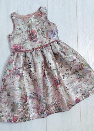 Хорошее, нарядное платье next 7 лет