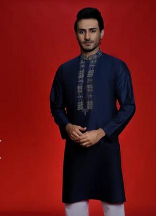 Арабская рубашка,курта с вышивкой.