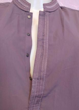 Арабская рубашка,курта с вышивкой.