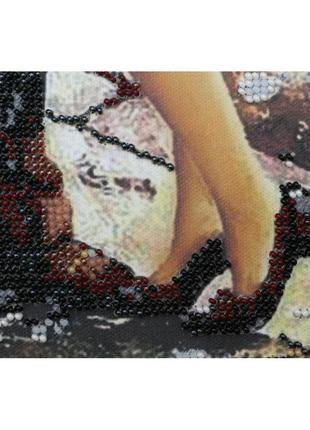 Набор для вышивки бисером "история любви-2" 47х24 см abris art разноцветный (2000002818564)5 фото