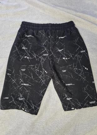 Шорты vicente туречна, мужские шорты черные с принтом, трикотажные шорты, шорты с рисунком