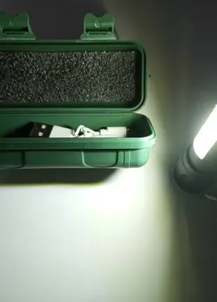 Фонарик налобный. с ок датчиком движения под 18650/фонарик металл.в кейсе