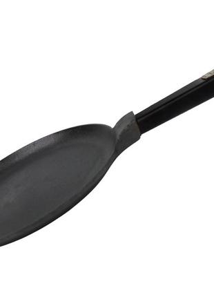 Сковорода для млинців чавунна optima-black 220 х 15 мм4 фото