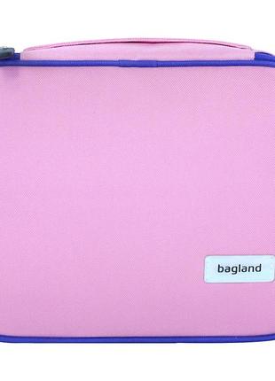 Косметичка bagland tidykit 4 л. рожевий (0072766)1 фото