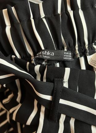 Штани в смужку bershka3 фото