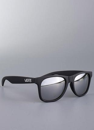 Vans spicoli 4 checkerboard sunglasses matte black vn000lc0cvq сонцезахисні окуляри оригінал чорні