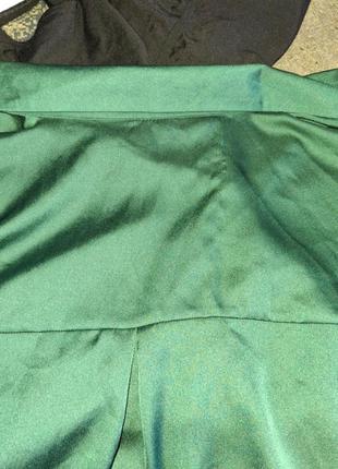 Блуза, туника сатиновая, размер 52/uk 16