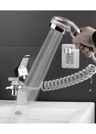 Душова система на умивальник external shower з турманіловою насадкою для душу and-75
