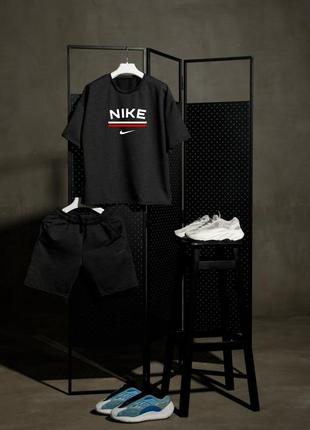 Летний мужской спортивный оверсайз костюм nike