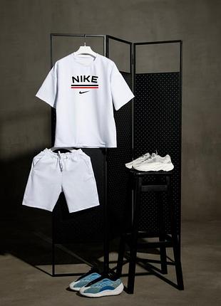 Летний мужской спортивный костюм комплект оверсайз nike