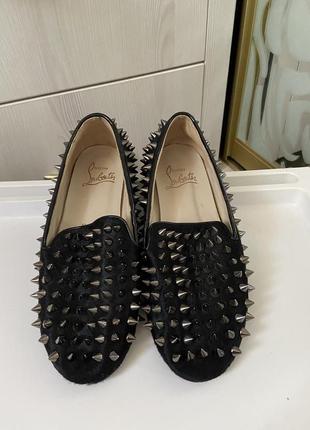 Лоферы dandelion от christian louboutin