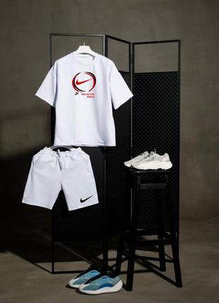 Летний мужской спортивный костюм комплект оверсайз nike