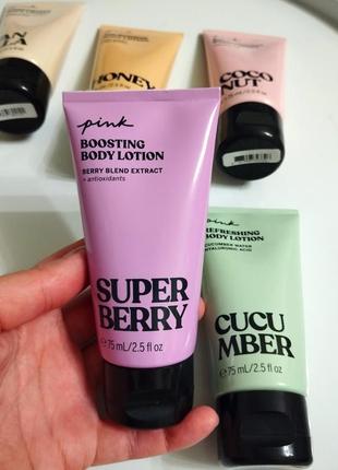 Лосьйон для тіла super berryлосьйон для тіла super berry victoria's secret pink, 75 мл